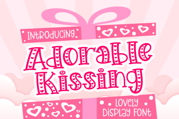 Adorable Kissing: A Unique Font for Creative Expression