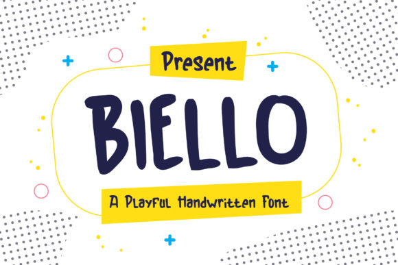 Biello: A Whimsical and Fun Display Font for Creative Expression