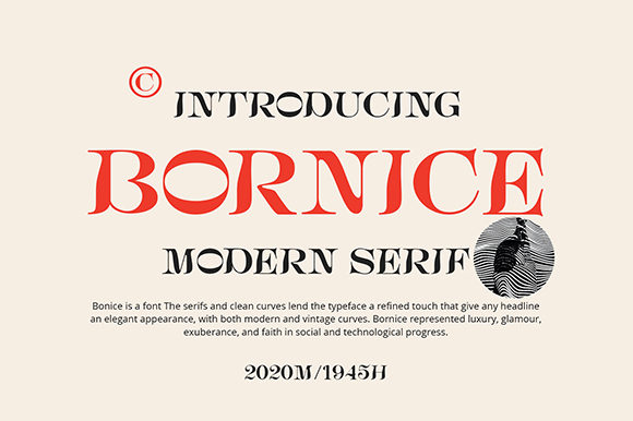 Bornice: A Modern Font for Creative Expression