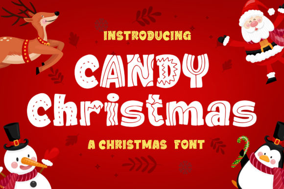 Candy Christmas Font: A Sweet Addition to Your Holiday Design Toolkit