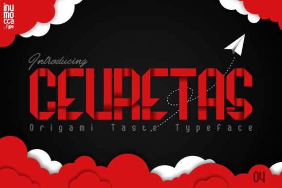 Ceuretas: A Bold and Thick Display Font for Impactful Design