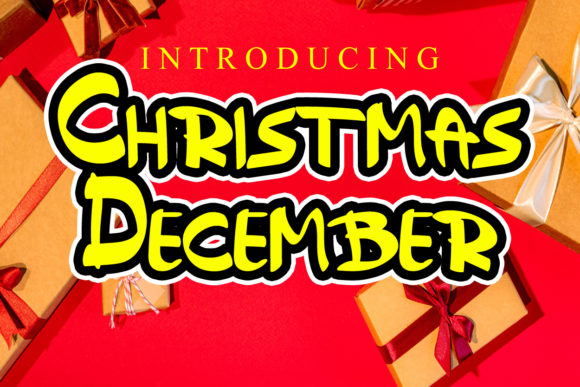 Christmas December Font
