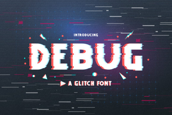 Debug: A Powerful All-Caps Display Font for Headlines and Text
