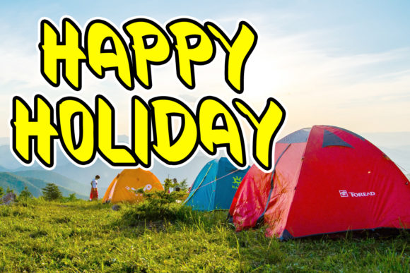 Happy Holiday Font