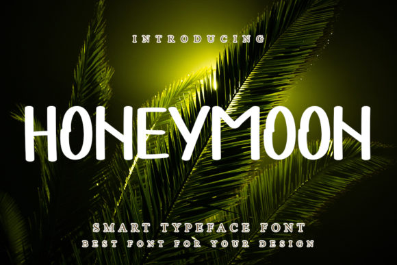 Honeymoon Font for Creative Projects