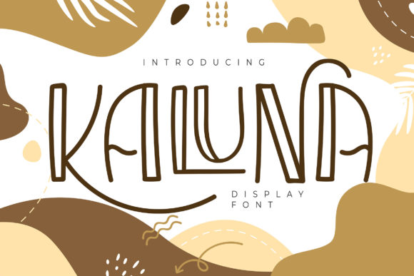Kaluna: A Versatile Display Font for Every Creative Need