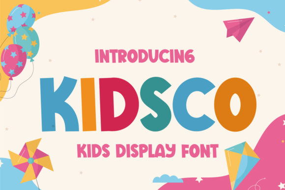 Kidsco Font for Kids-Themed Designs
