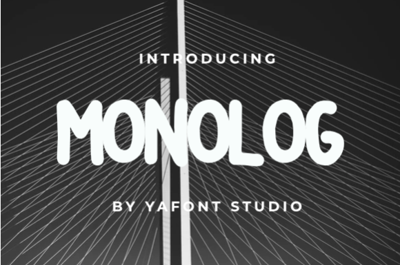 Monolog: A Versatile Font for Modern Design