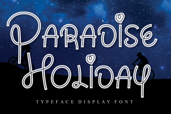 Paradise Holiday: A Font for Creative Expression and Workflow Integration