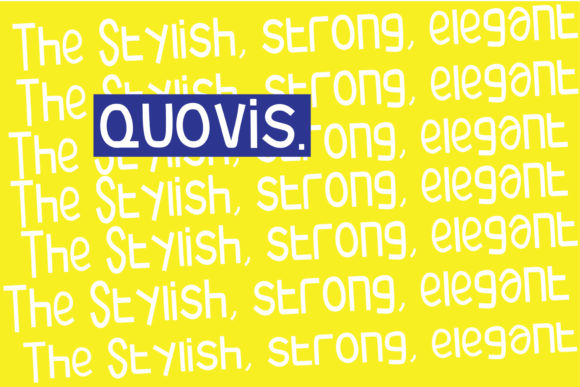 Quovis: A Font That Elevates Every Design