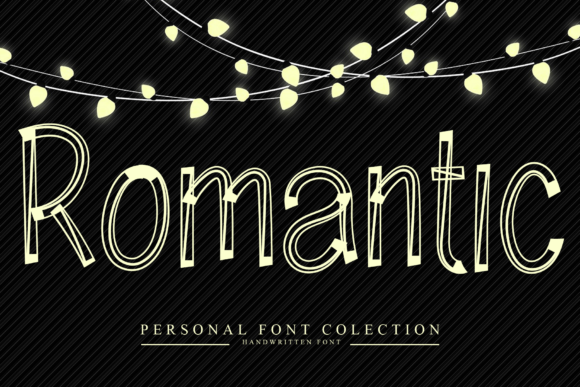 Romantic Font for Creative Design