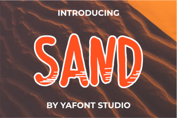Sand: A Versatile Display Font for Modern Design