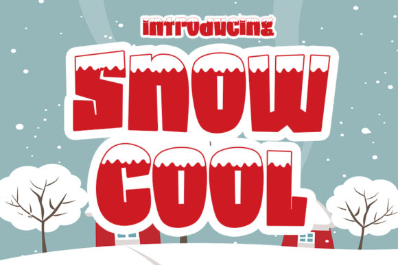 Snow Cool Font: A Bold Display Font for Versatile Design