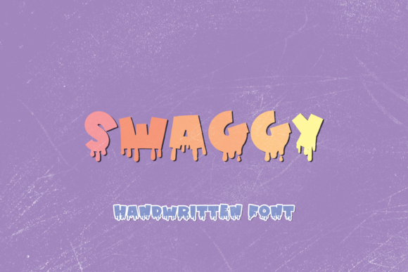 Swaggy: The Spooky Fun Display Font That Elevates Your Design