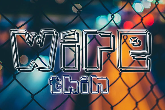 Wire: A Display Font That Elevates Your Designs